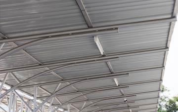 installing Low Bridge metal roofing